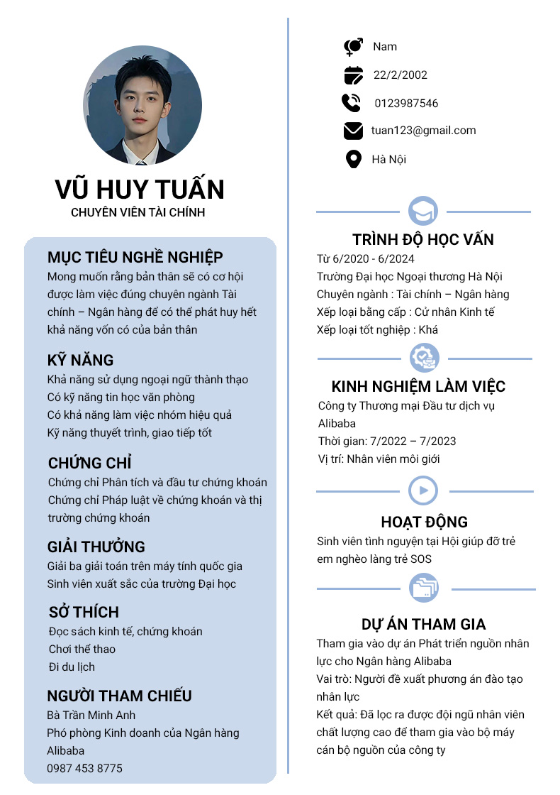 Ảnh xem trước CV